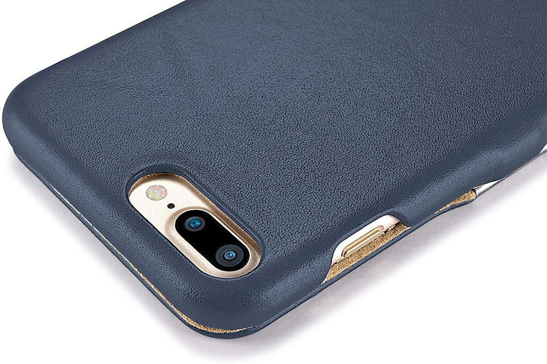 ICARER Hülle passend für Apple iPhone 8 Plus und iPhone 7 Plus (5.5 Zoll), Handyhülle mit echtem Led