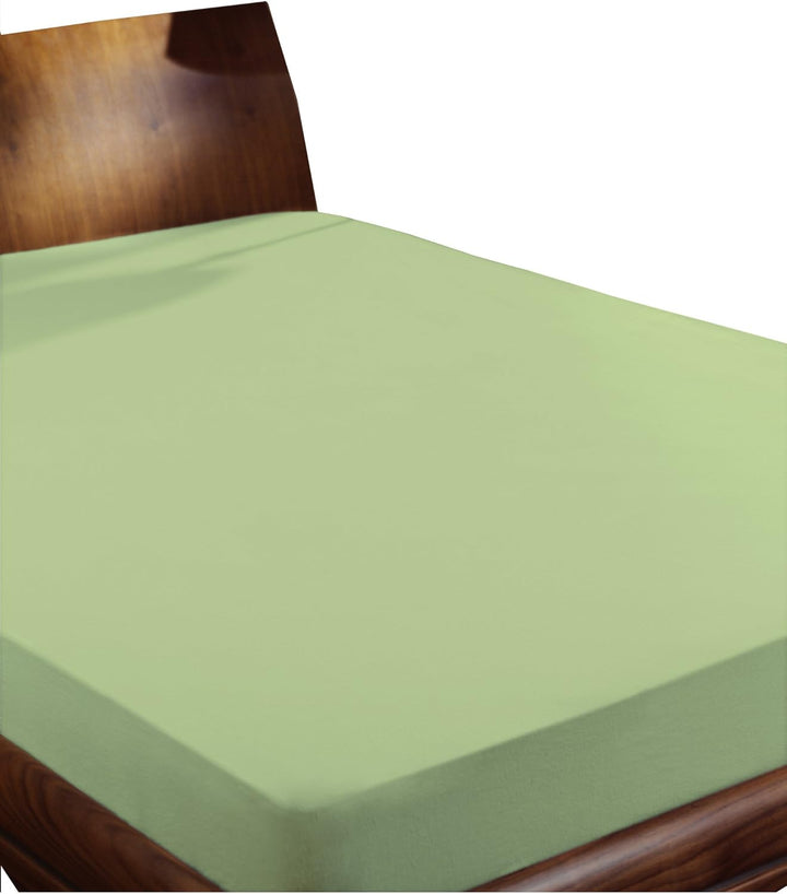 Primera Spannbettlaken Mako Satin 100% Baumwolle Bordeaux 140-160 x 200 cm, Bordeaux 140-160 x 200 c