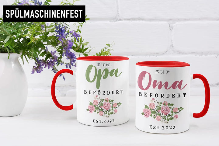 Trendation - Ihr werdet Oma und Opa 2022 Geschenke Schwangerschaft Verkünden Überraschung Baby Du Wi