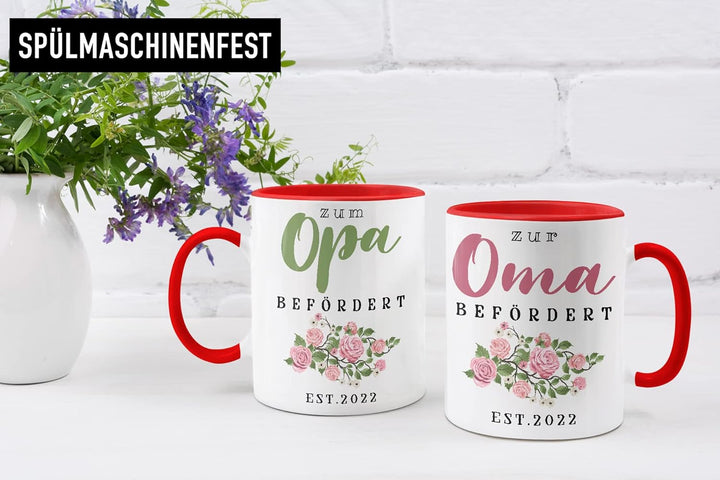 Trendation - Ihr werdet Oma und Opa 2022 Geschenke Schwangerschaft Verkünden Überraschung Baby Du Wi