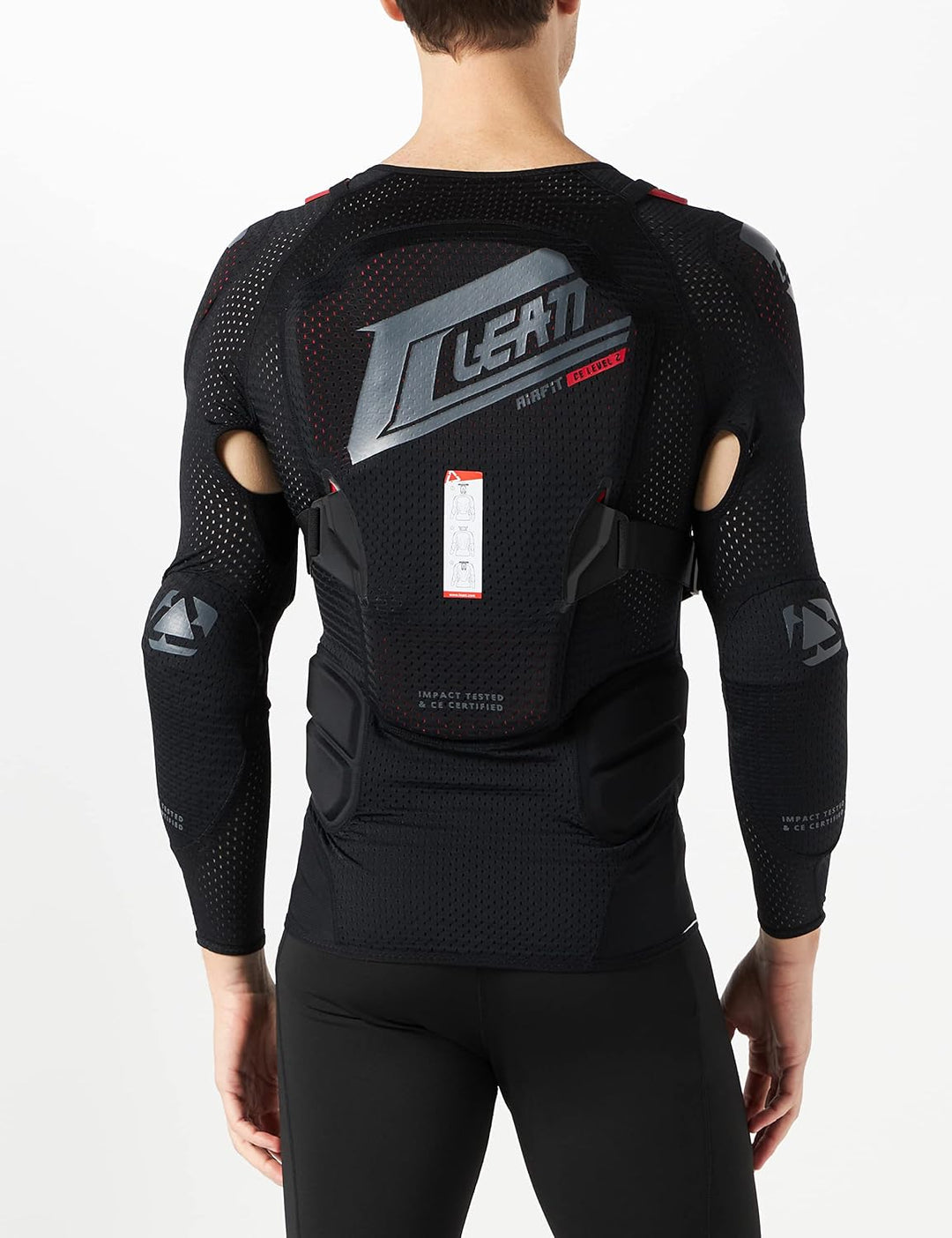 Leatt 3DF AirFit Oberkörper Protektor schwarz FR : S (Taille Fabricant : S-M), FR : S (Taille Fabric