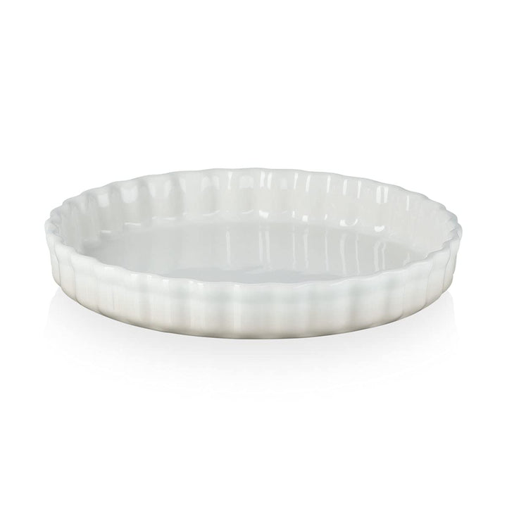 Le Creuset Tarteform aus Steinzeug, 28 cm, 2.1 Liter, Meringue, 71120287160001 Meringue 28 cm, Merin
