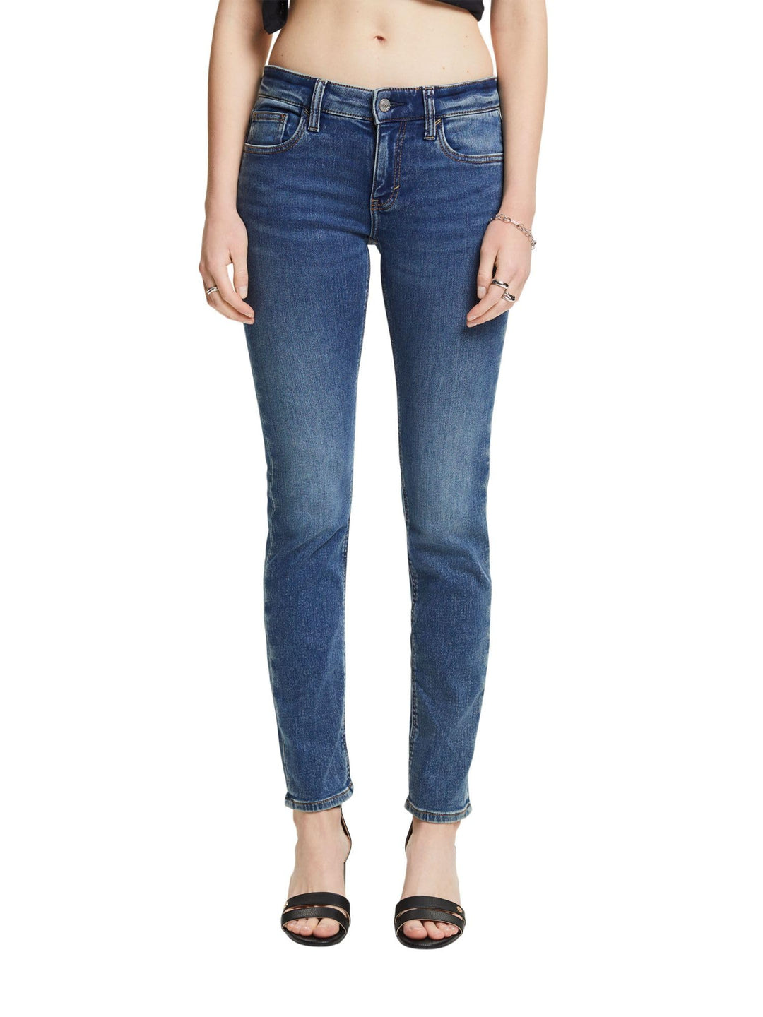 ESPRIT Damen Jeans 25W / 32L 902/Blue Medium Wash, 25W / 32L 902/Blue Medium Wash