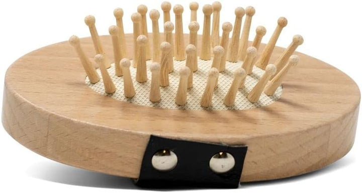 holzspielzeug Pferdepflege-Set 10 cm braun