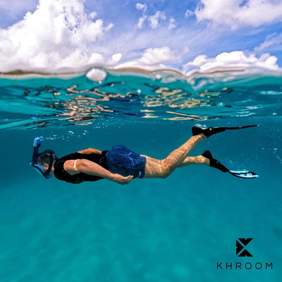 Khroom Flossen Erwachsene Gr. 36-47 - Hochwertig, Made in Italy, Schwimmflossen zum Schnorcheln & Ta