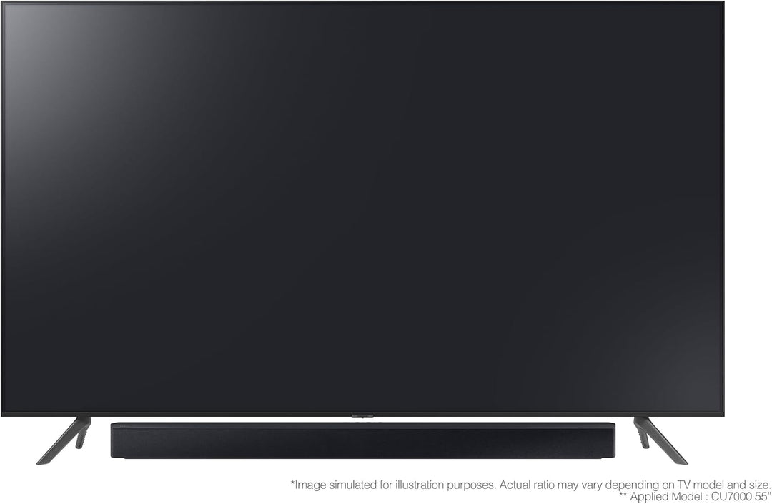 SAMSUNG Soundbar HW-C430/ZF C-Serie, 3 Lautsprecher, Subwoofer inklusive, 2.1-Kanal-Audio, Adaptive