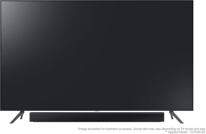 SAMSUNG Soundbar HW-C430/ZF C-Serie, 3 Lautsprecher, Subwoofer inklusive, 2.1-Kanal-Audio, Adaptive