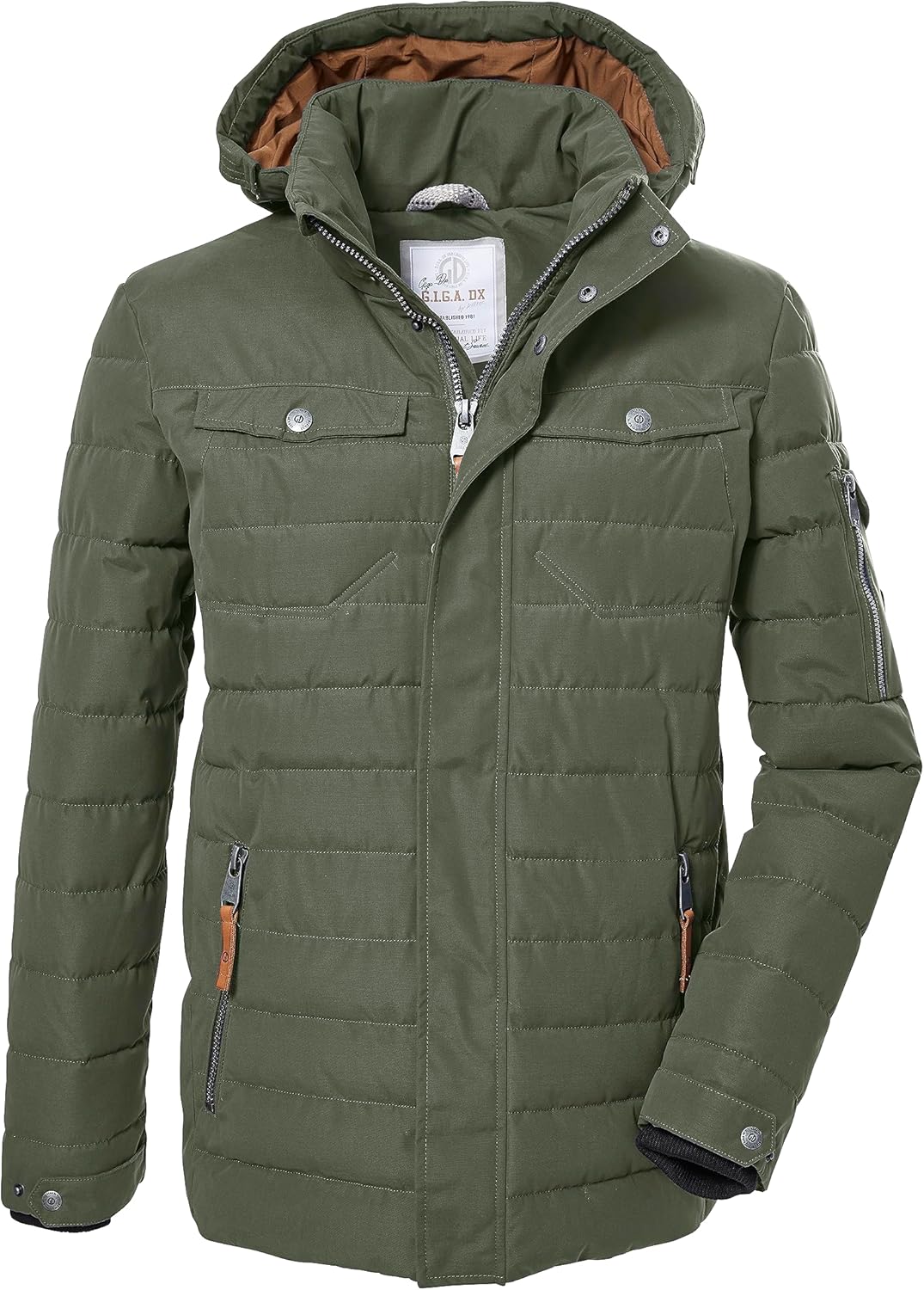 G.I.G.A. DX Unisex Gw 43 Mn Qltd Jckt Winterjacke mit abzippbarer Kapuze/Funktionsjacke in Daunenopt