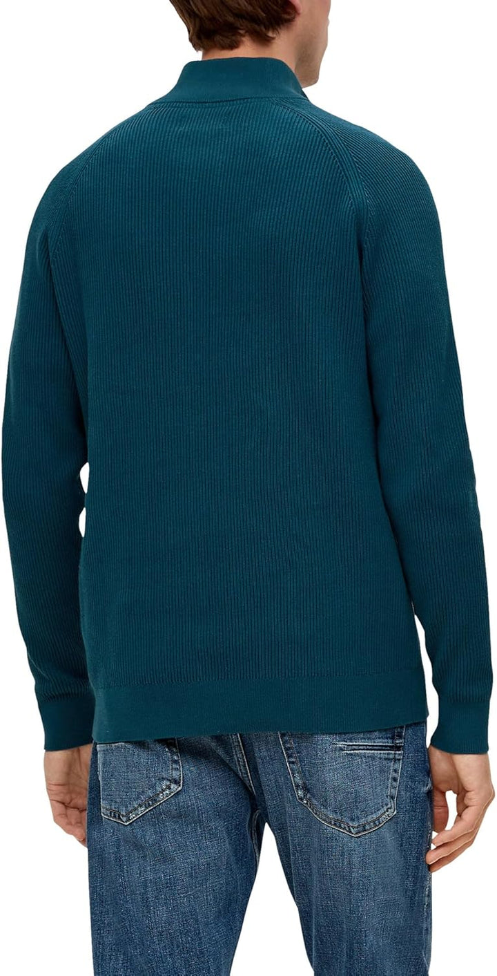 s.Oliver Damen 10.3.11.17.170.2133820 Pullover S 6904 Petrol, S 6904 Petrol