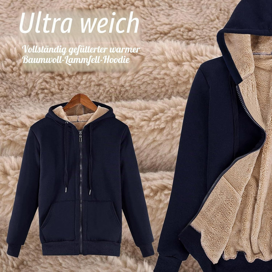 UMIPUBO Hoodie Damen Sweatjacke Fleecejacke Kapuzenpullover Warm Oberteil, Herbst und Winter Sweatsh
