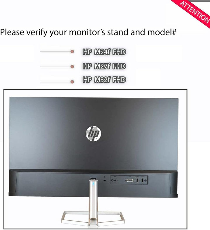 Gladiator Joe Monitor VESA Arm/Mount Adapter für HP Pavilion M Serie, kompatibel mit HP Pavilion M22