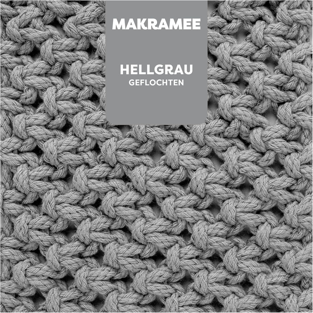 myboshi Makramee-Garn, geflochten 4mm, Made in Germany, Naturgarn, das Kreativgarn für orientalische