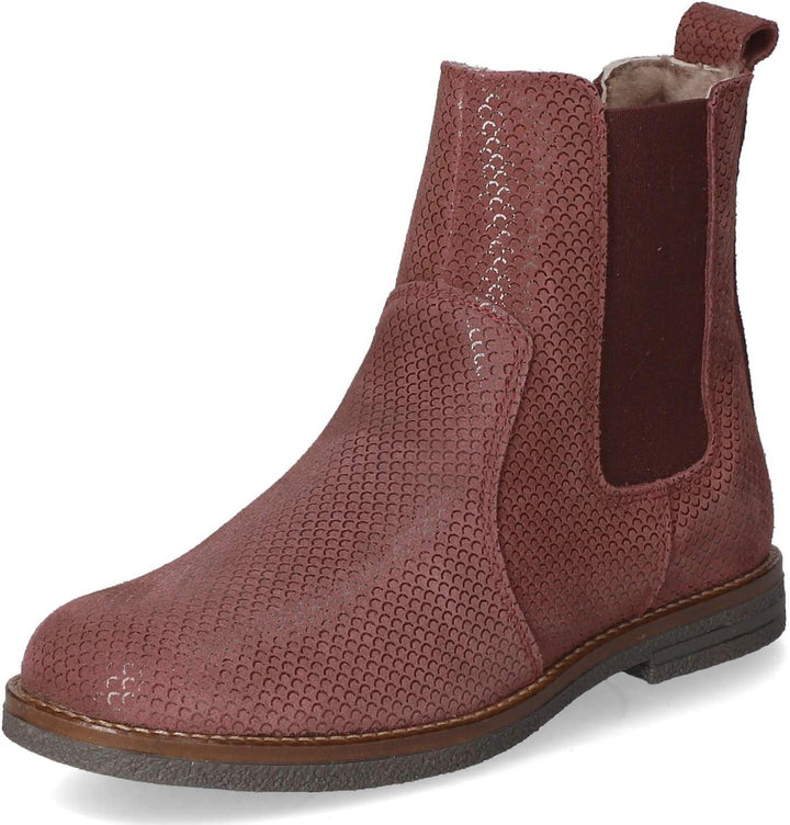 Bisgaard Mädchen Madia Lamb Fashion Boot 28 EU Blackberry, 28 EU Blackberry