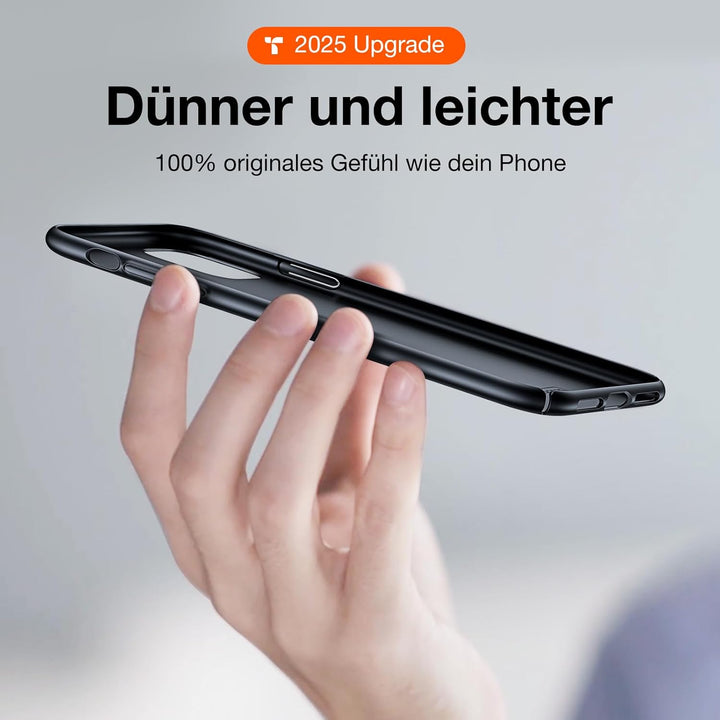 TORRAS Ultra Dünn für iPhone 11 Schwarz, iPhone 11 Schwarz