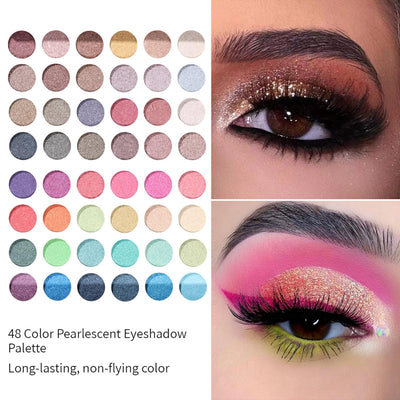 Lidschatten Palette, Eyeshadow Make Up Kosmetik Palette, Schminkpalette mit Hochpigmentierten Farben