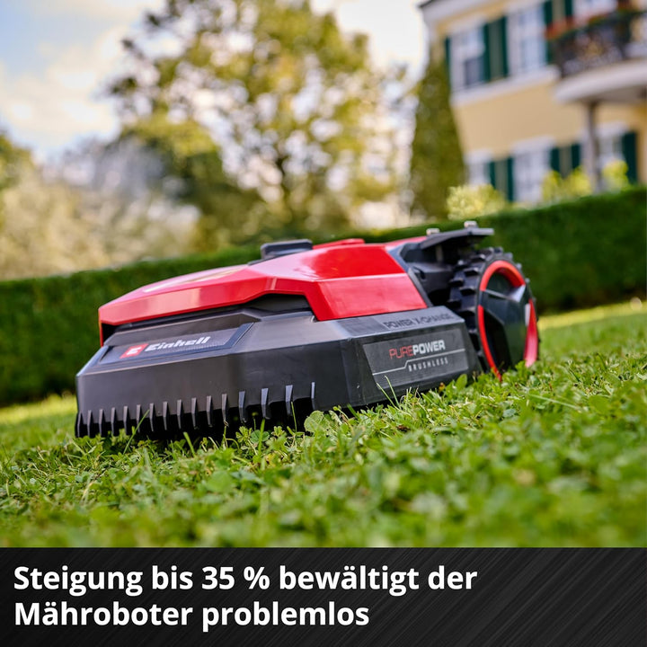 Einhell Mähroboter FREELEXO 500 Power X-Change (18 V, App-Steuerung, IPX5, Over-The-Air Updates via