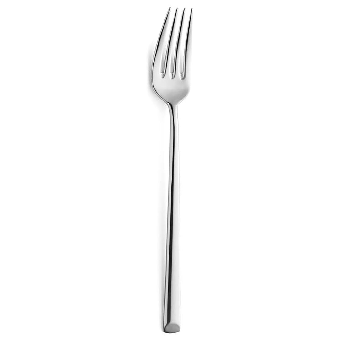 Amefa Metropole Set mit 12 Gabeln, Edelstahl 18/10, 211 mm lang, 18/10_304, Schwarz, Metropole