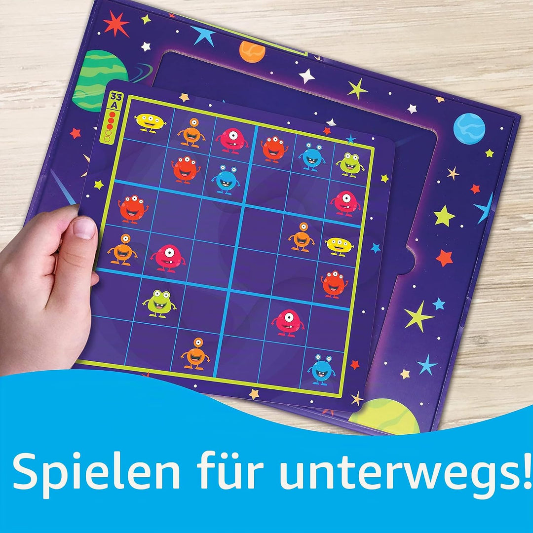 Learning Resources Magnetisches Weltraum-Sudoku, Rätselspiel, 72 Teile, ab 4 Jahren