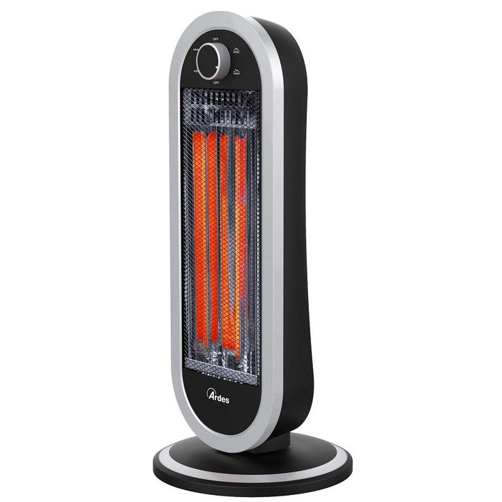 ARDES - AR4B01 Oszillierender Kohleheizer TIZZO 900W, Kohleheizer mit geringem Verbrauch, elektrisch