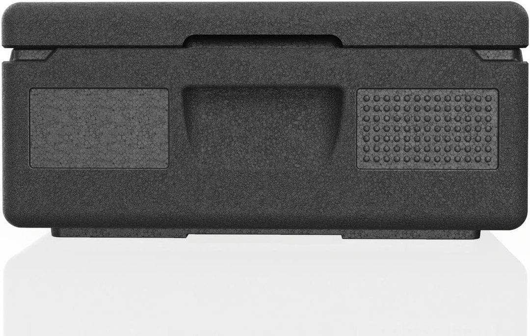 KÄNGABOX® Thermobox Expert GN 1/1 - Die Thermobox für Profis. 21-46 Liter EPP Isolierbox Schwarz 21