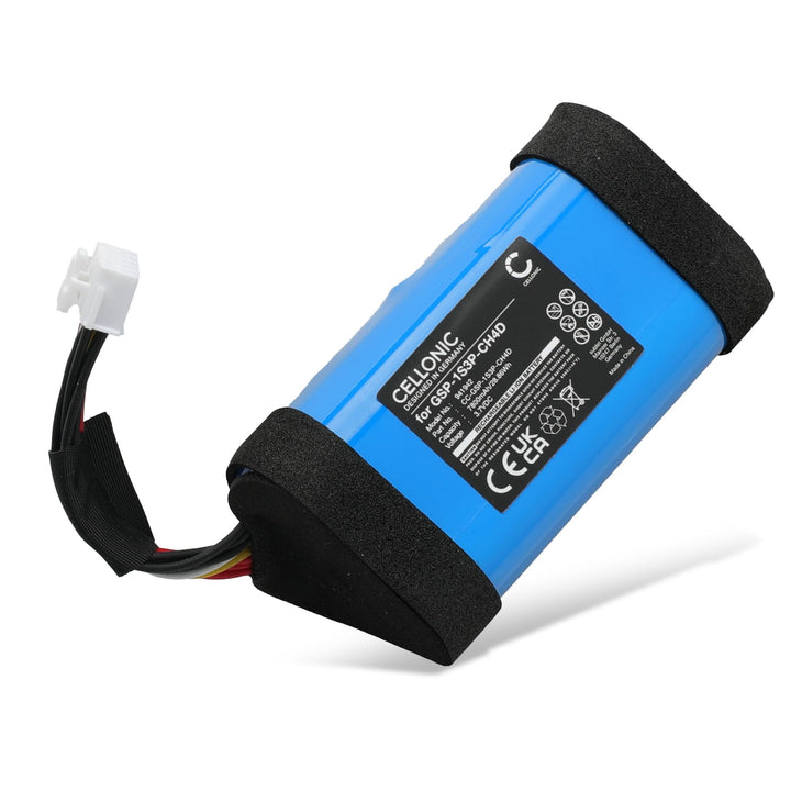 CELLONIC Akku für Lautsprecher Kompatibel mit JBL Pulse 5, GSP-1S3P-CH4D - (7800mAh, 3.7V)