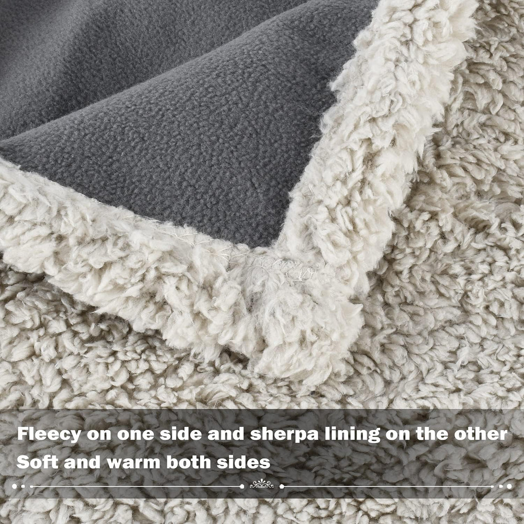 Kritter Planet wasserdichte Hundedecke, Urindichte Haustierdecke für Couchbett Welpen Katzen Fleece