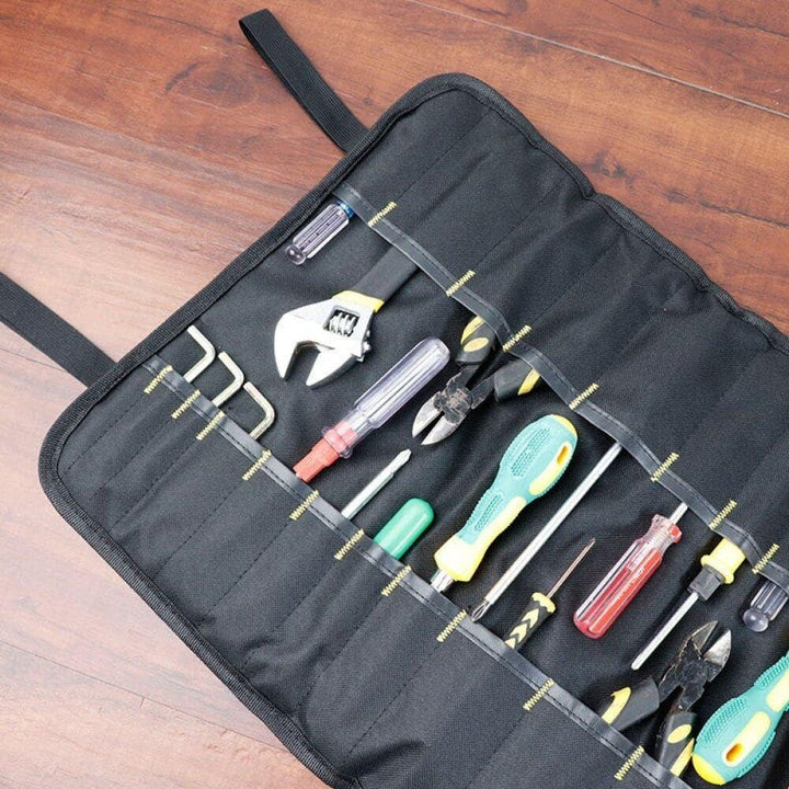 Köche Messer Rollbeutel Outdoor -werkzeugbeutel Einkaufstaschen Organisatoren Tragbare Leinwandträge