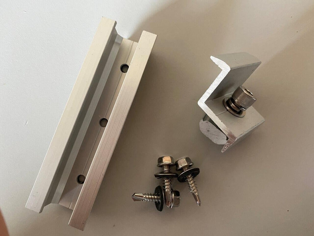 Solarmodule Halterung Kit,Halterung für Solarpanel 20cm,Befestigung Querstreben Set Für Solar Panel,