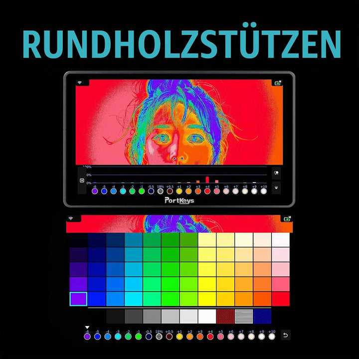 Portkeys BM7IIDS Kabellose Kontrolle Field Kamera Monitor 7" Touchscreen 3G SDI 3D LUT 2200Nit 10bit