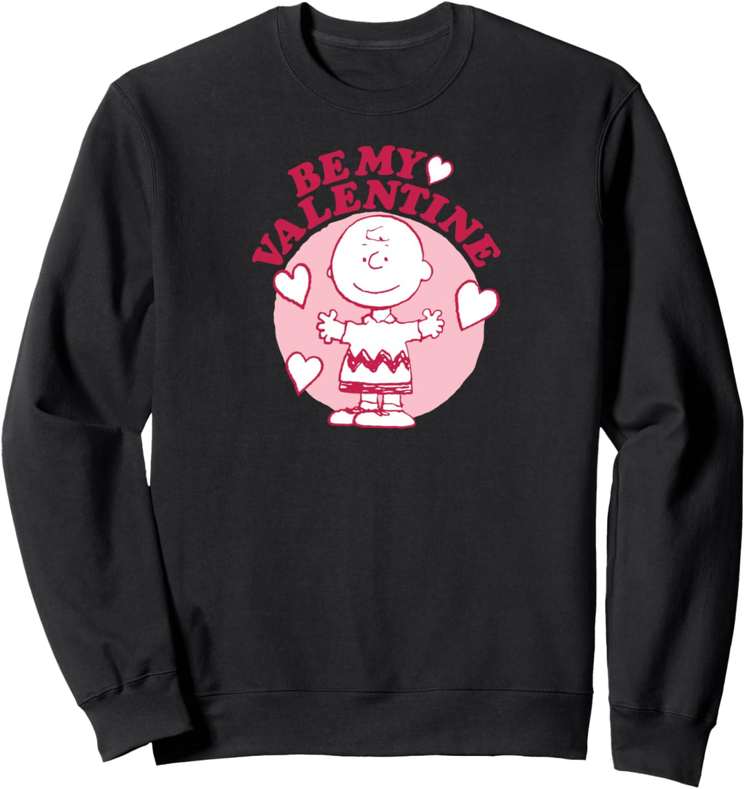 Peanuts Charlie Brown Sei mein Valentinstag Sweatshirt Sweatshirt