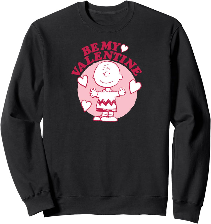 Peanuts Charlie Brown Sei mein Valentinstag Sweatshirt Sweatshirt