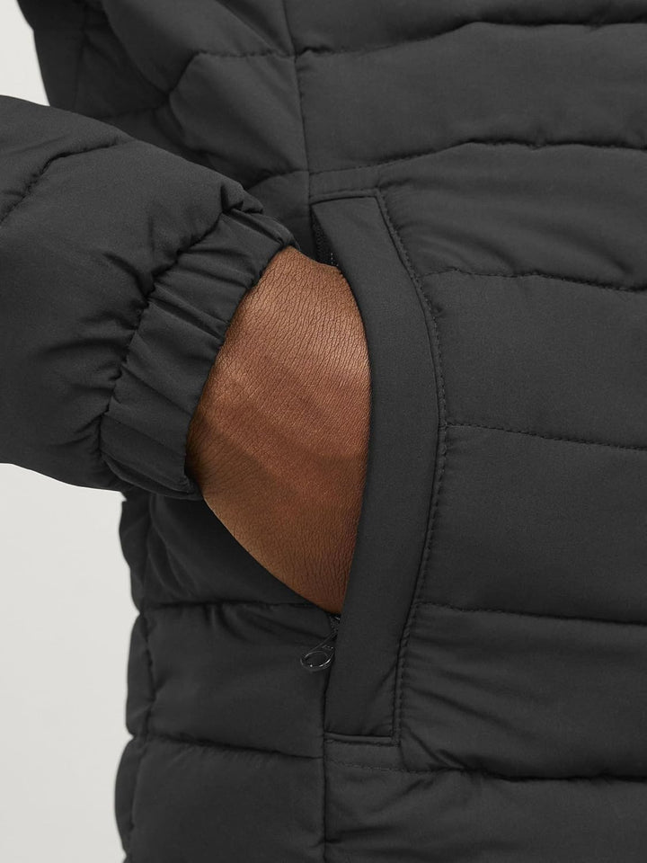 JACK & JONES Male Steppjacke Steppjacke S Schwarz, S Schwarz