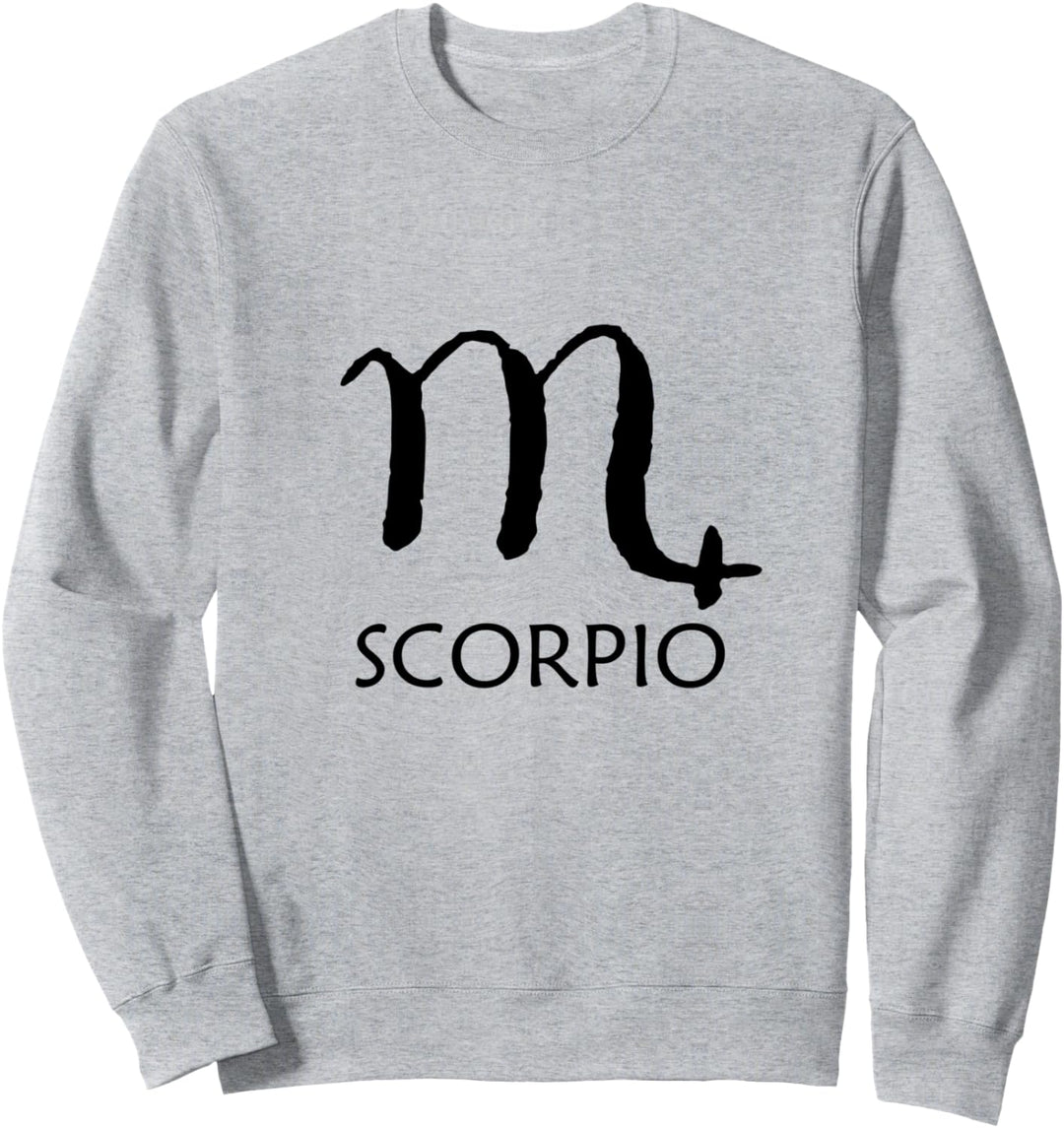Skorpion Sternzeichen T-Shirt Oktober November Geburtstag Ge Sweatshirt