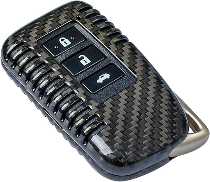 M.JVisun Echte Kohlefaser Abdeckung Fall Für Lexus ES GS GX IS LC LS LX NX RC RX UX Auto Schlüssel S