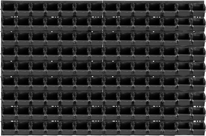 KADAX Werkstattwandregal, 116x78cm Lagersystem aus robustem Kunststoff, UV-Resistentes Werkstattrega