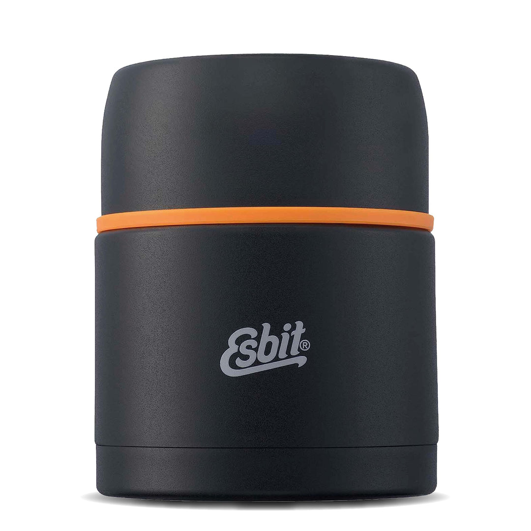 Esbit Thermobehälter Classic für Speisen - Warmhaltebehälter 500 ml in Schwarz - aus Edelstahl für w