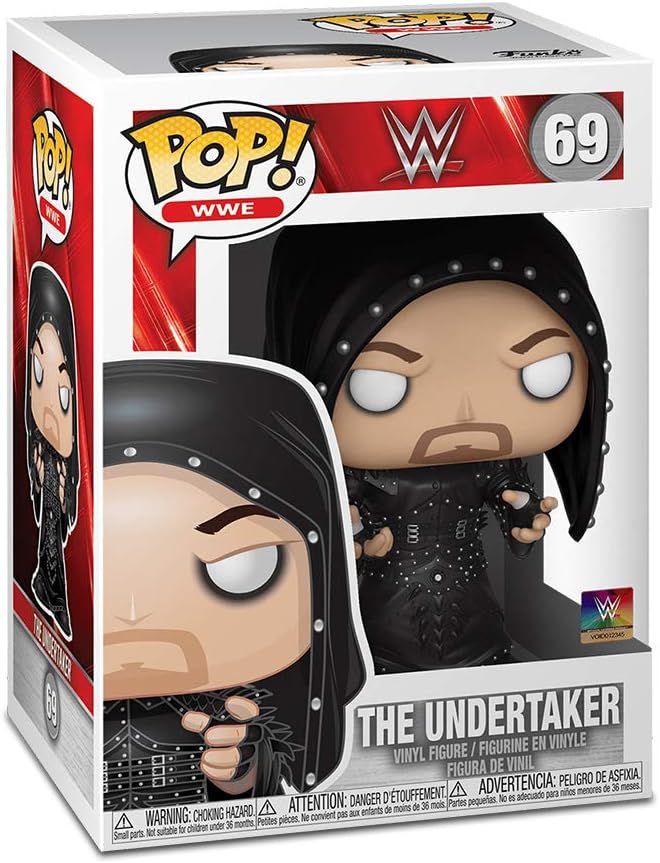 Funko Pop! Vinyl: WWE - Undertaker - (Hooded) - Vinyl-Sammelfigur - Geschenkidee - Offizielle Handel