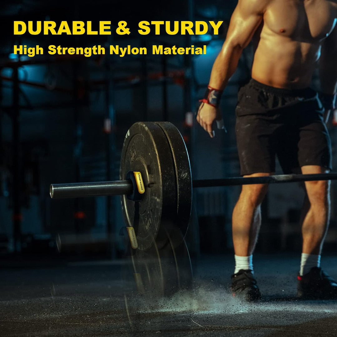 POWER GUIDANCE Hantelverschlüsse Hantel Verschluss, 50MM Langhantel Klemmen Kragen Clips Verriegelun