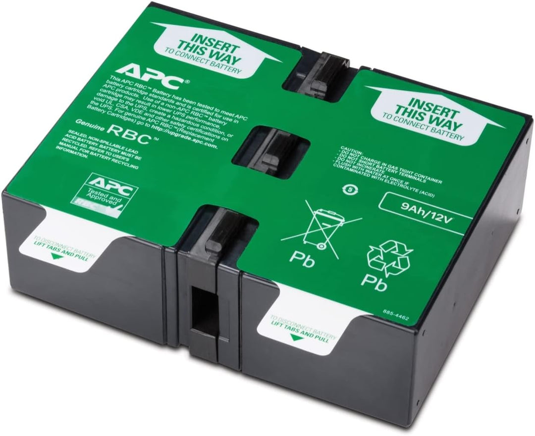 APC APCRBC124 - Ersatzbatterie für Unterbrechungsfreie Notstromversorgung & DIGITUS 19" Steckdosenle