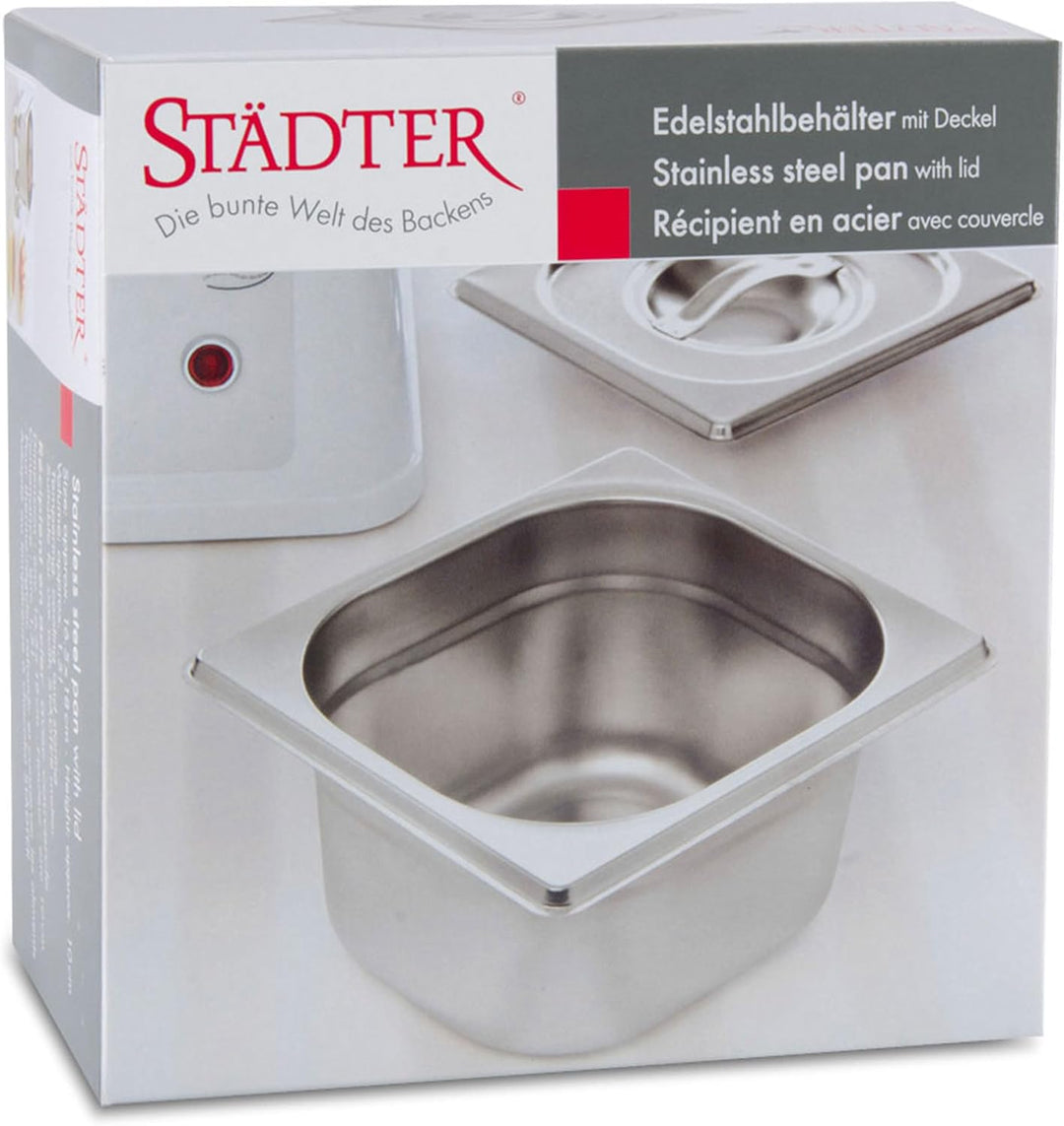 Staedter - Ersatzbehälter für Temperiergerät - für Kuvertüre und Schokolade - Inhalt des Schokoladen