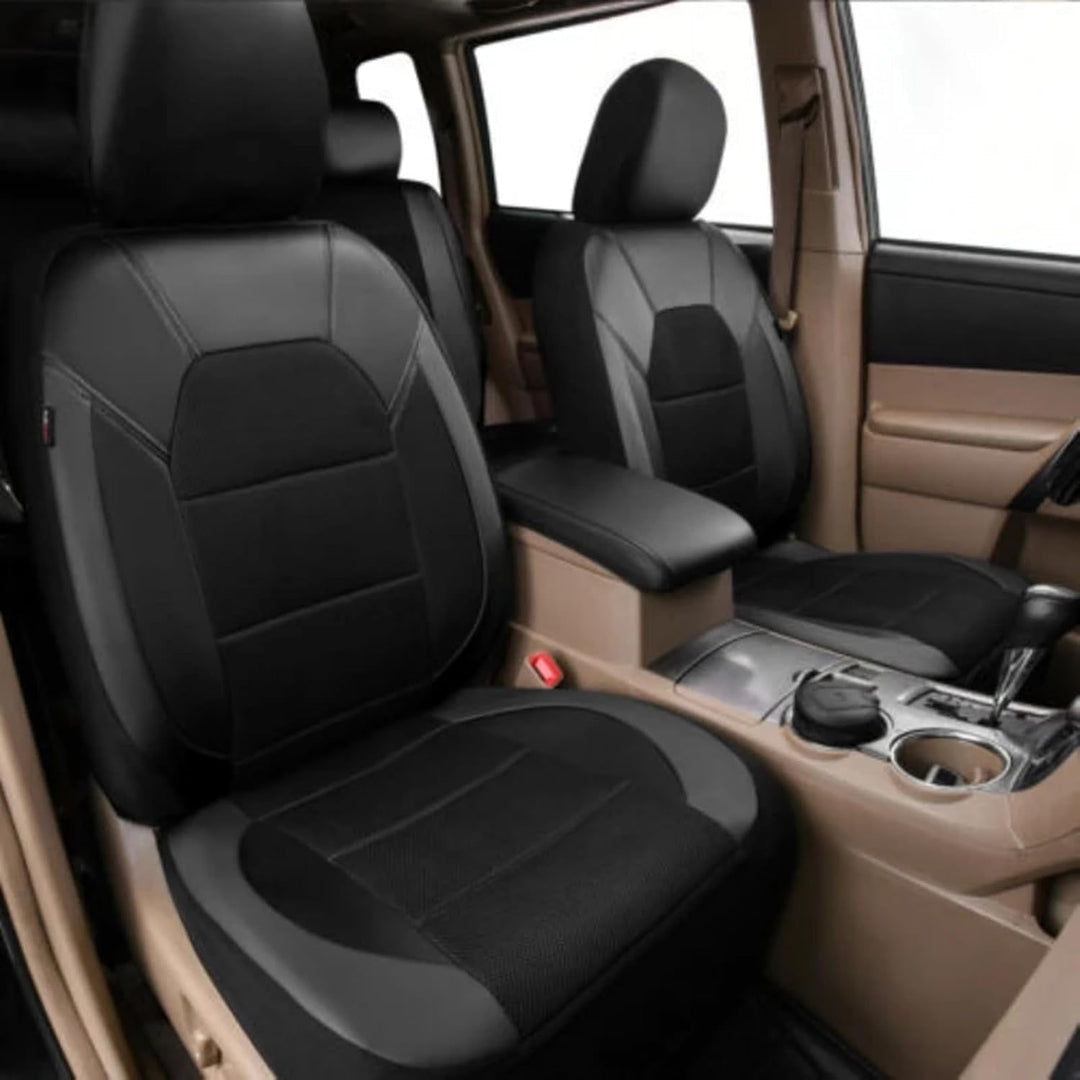2 pcs Auto-Sitzbezüge Set, für Mercedes Sprinter W907 2018-2022 Rutschfester Bequem Atmungsaktiv Her