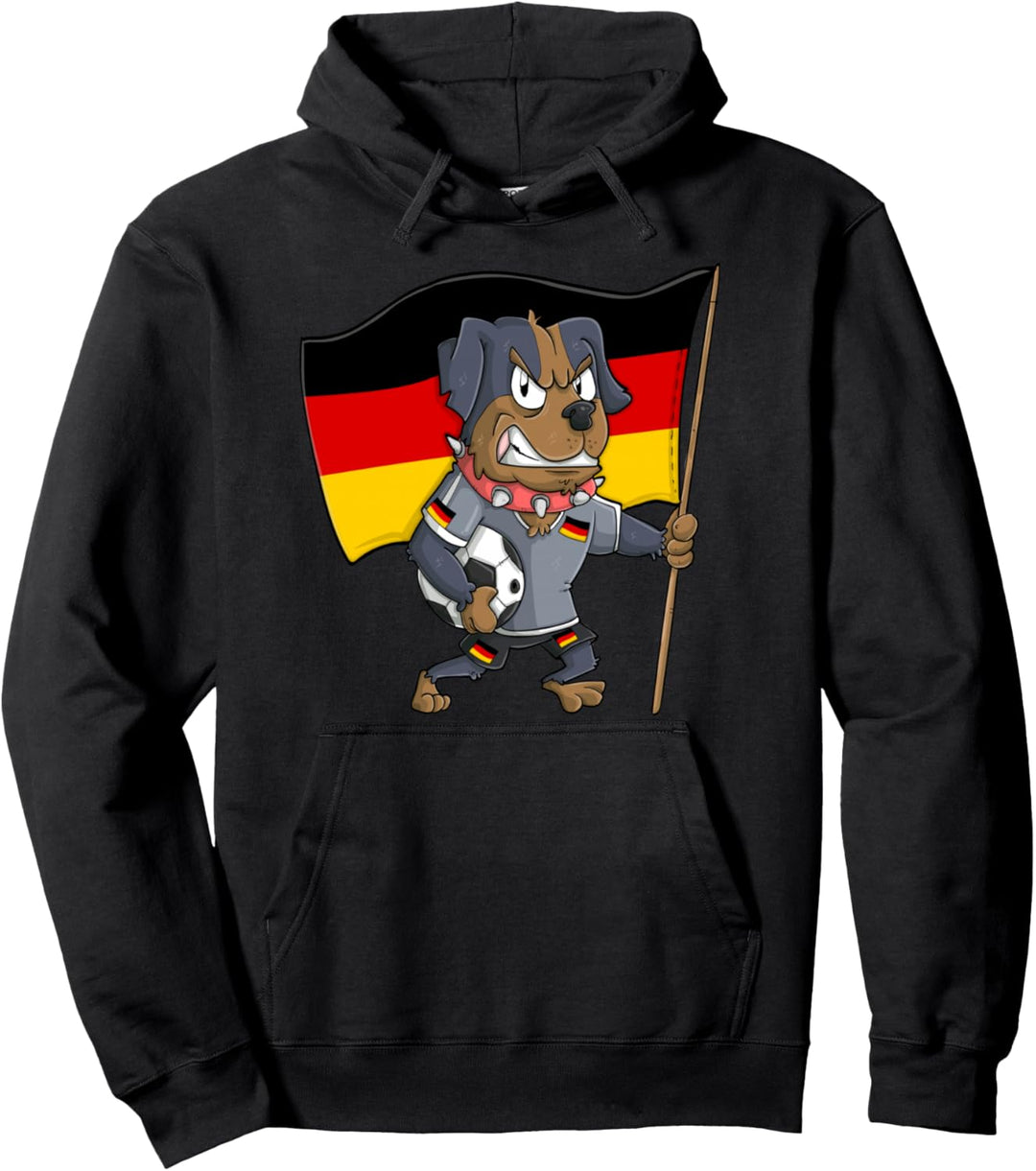 Deutschland Fan Hund Pullover Hoodie