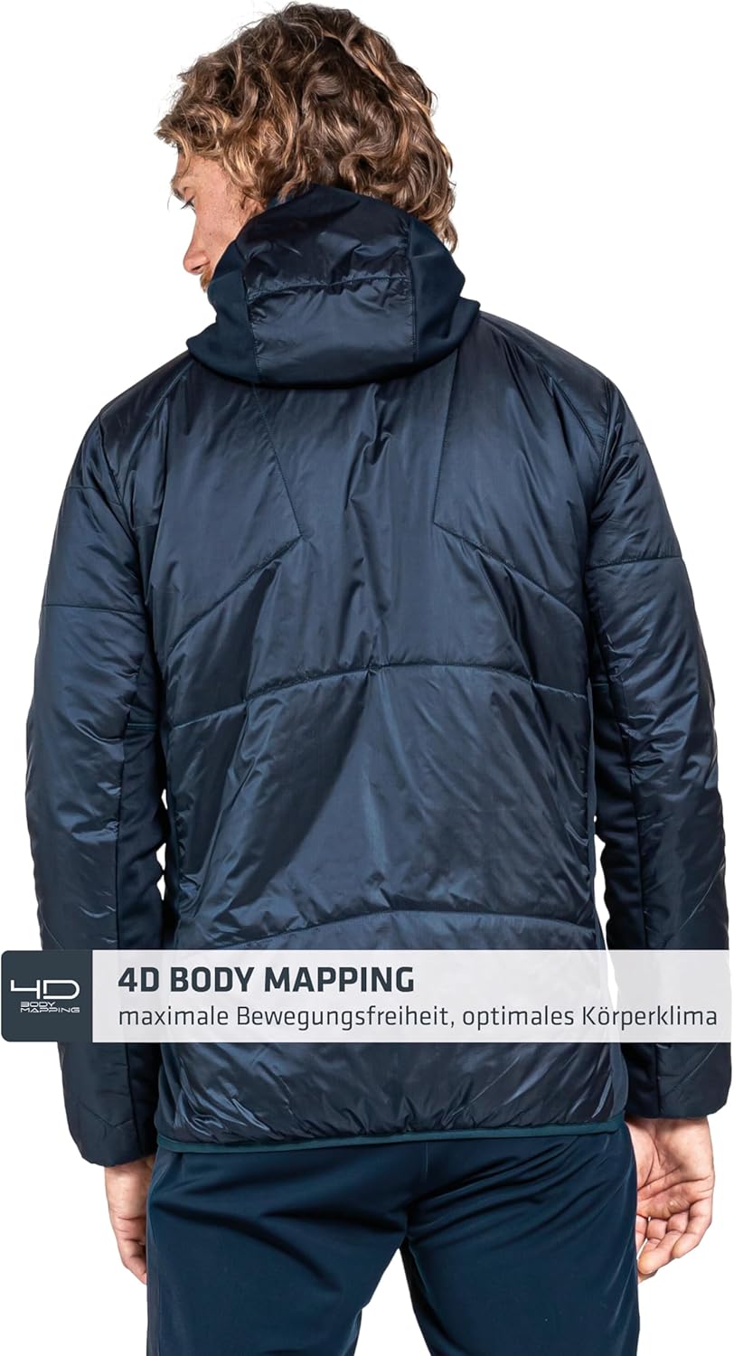 Schöffel Herren Hybrid Jacket Stams M, wasserabweisende, atmungsaktive Outdoorjacke, Funktionsjacke
