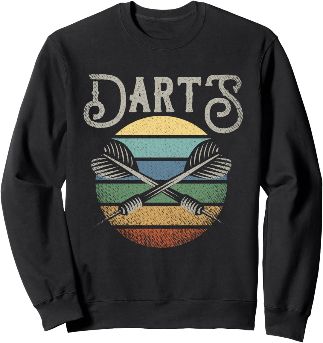 Vintage Dartpfeile Sunset Darts Sweatshirt