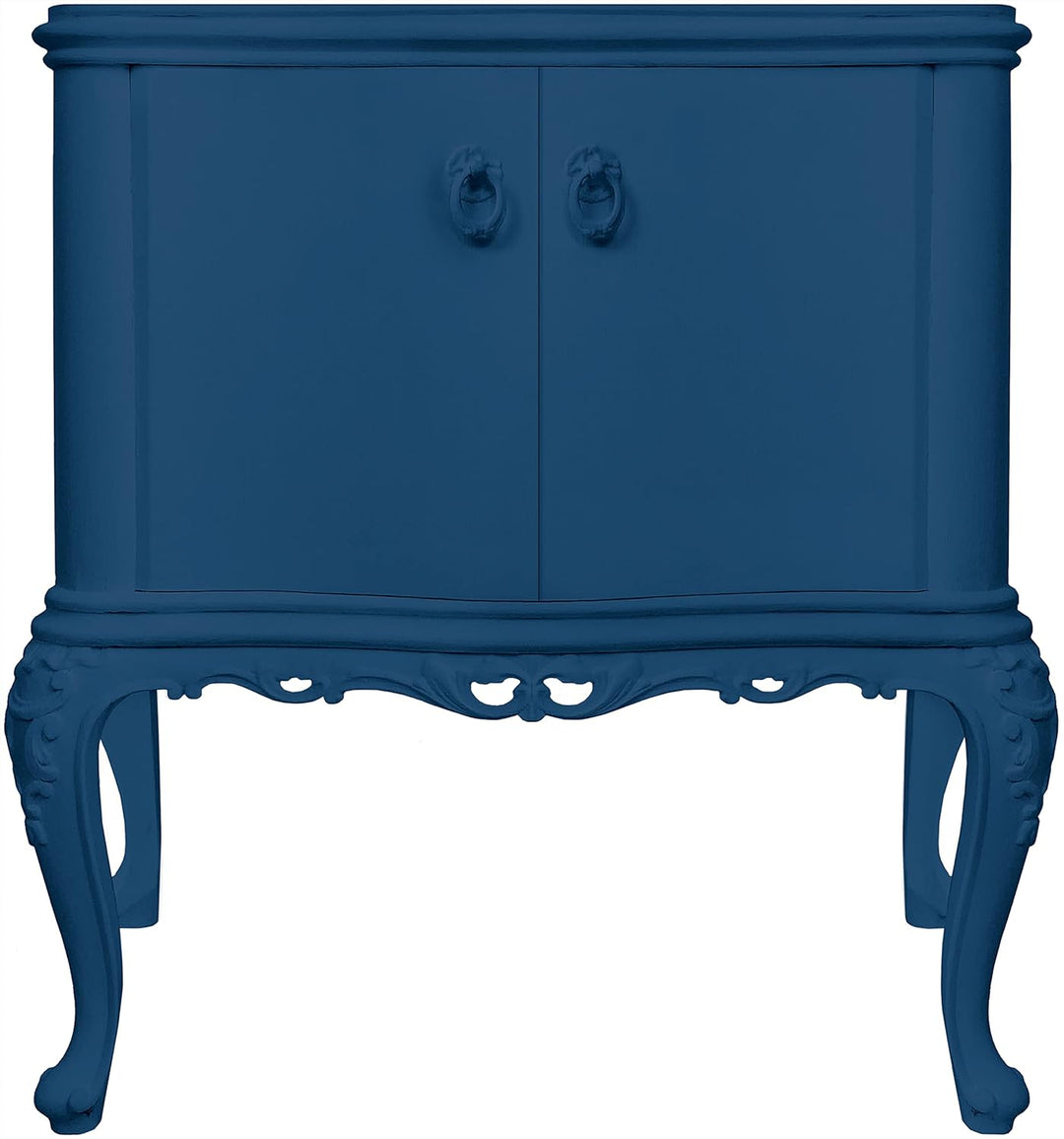 bianco Shabby® Blu Impero Kreidefarbe Wasserbasis für Alle Oberflächen einfach zu verarbeiten ohne s