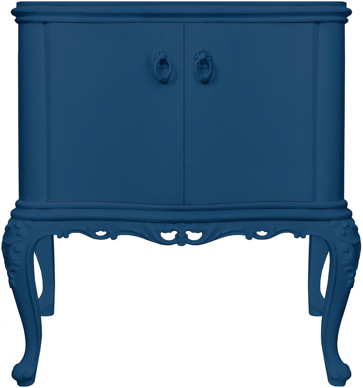 bianco Shabby® Blu Impero Kreidefarbe Wasserbasis für Alle Oberflächen einfach zu verarbeiten ohne s