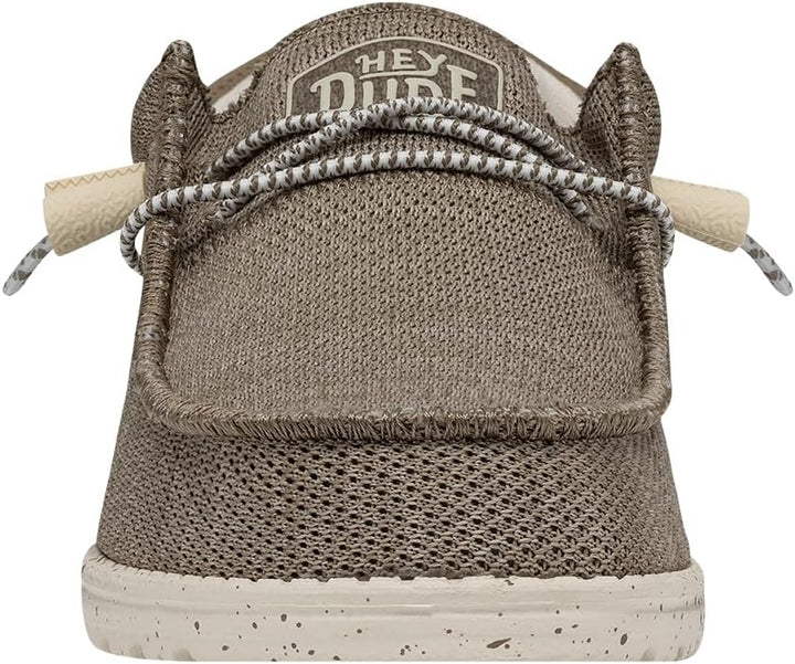 Hey Dude Herren Wally Tri Moc Toe Shoes 37 EU Beige, 37 EU Beige
