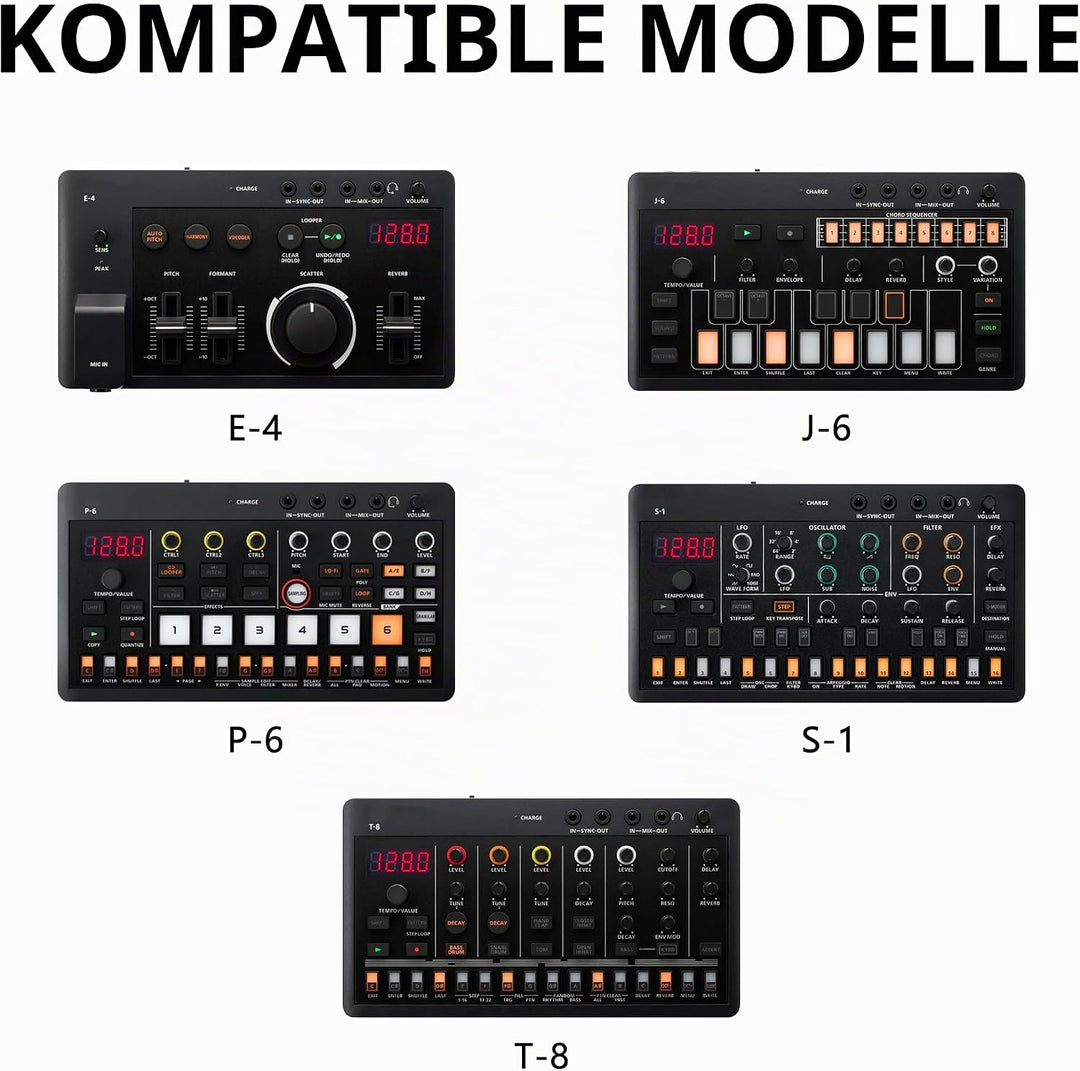 Musiin Audio-Interface-Gehäuse, kompatibel mit Focusrite Scarlett 2i2 der 4. Generation, Roland AIRA