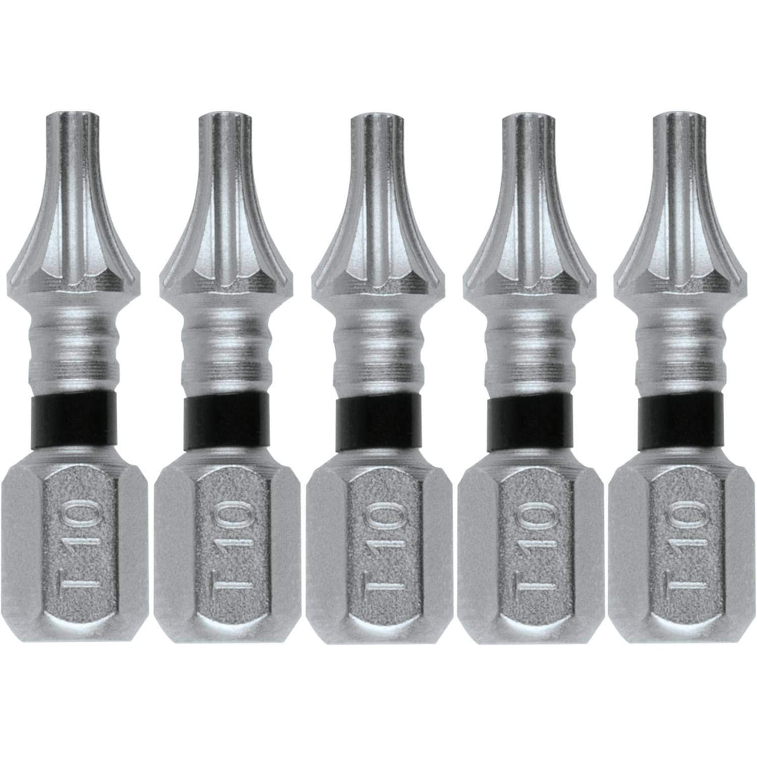 Makita E-00608 Impact XPS T10 Torx 1" Insert Bit, 5/pk 5/pk T10, 5/pk T10