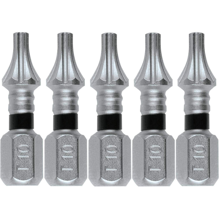 Makita E-00608 Impact XPS T10 Torx 1" Insert Bit, 5/pk 5/pk T10, 5/pk T10
